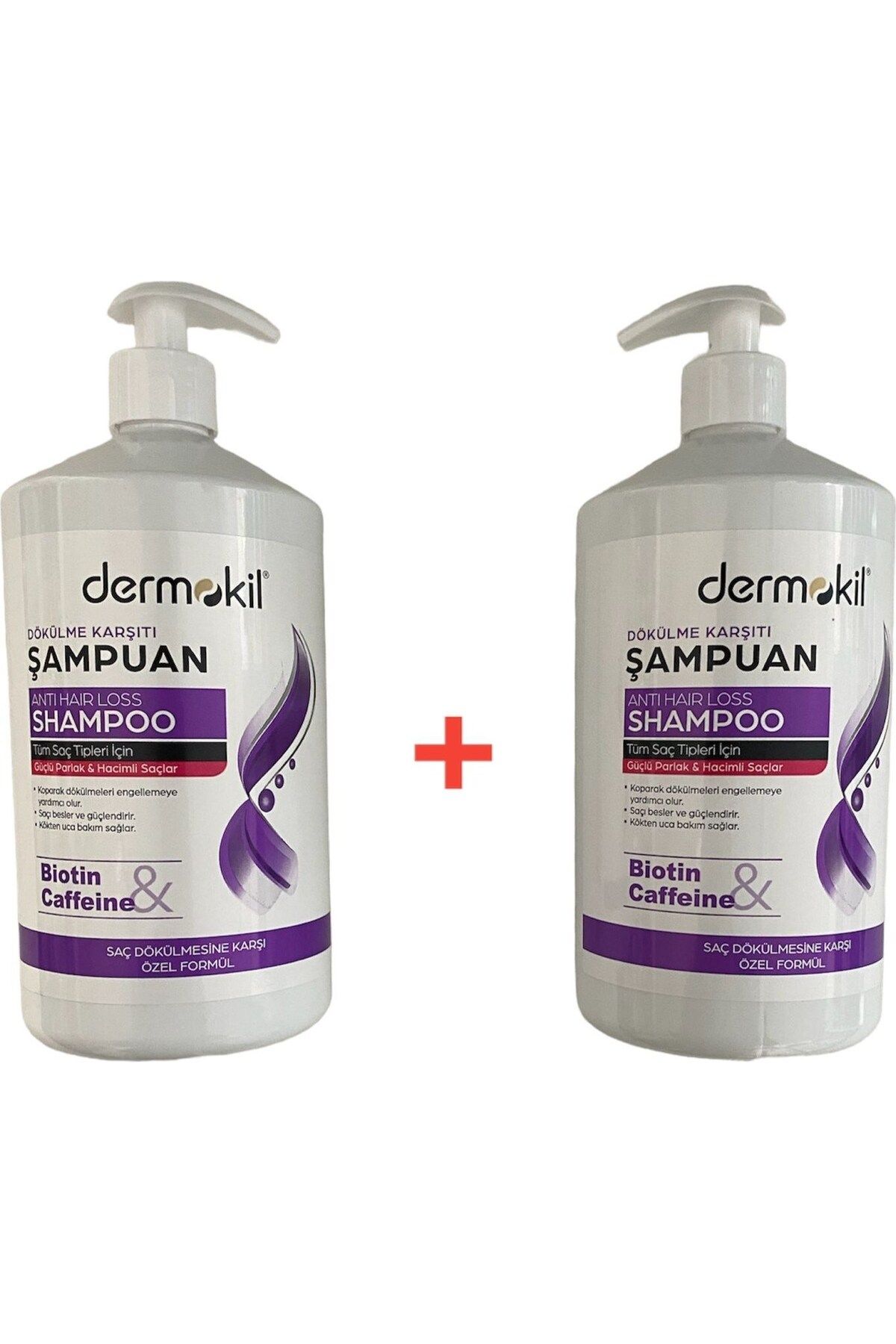 Dermokil Biotincaffein Şampuan Seti