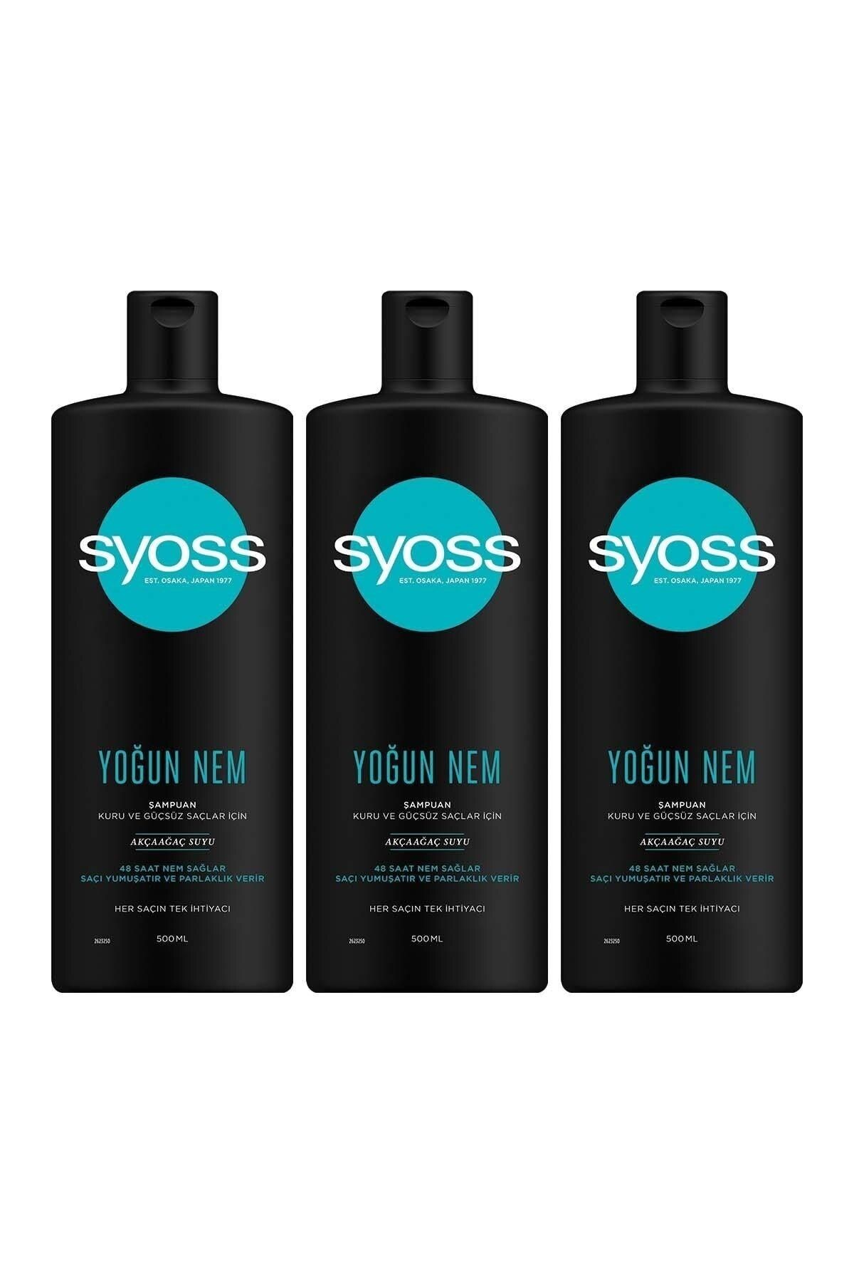 Yoğun Nem Şampuanı 3 X 500 Ml