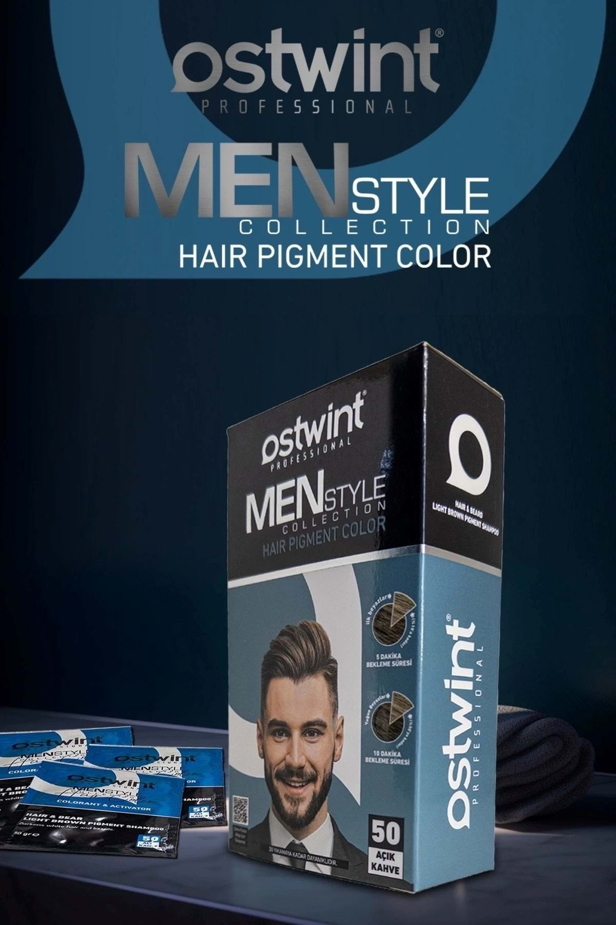 Ostwint Pigment Color Shampoo No : 50 Açık Kahve