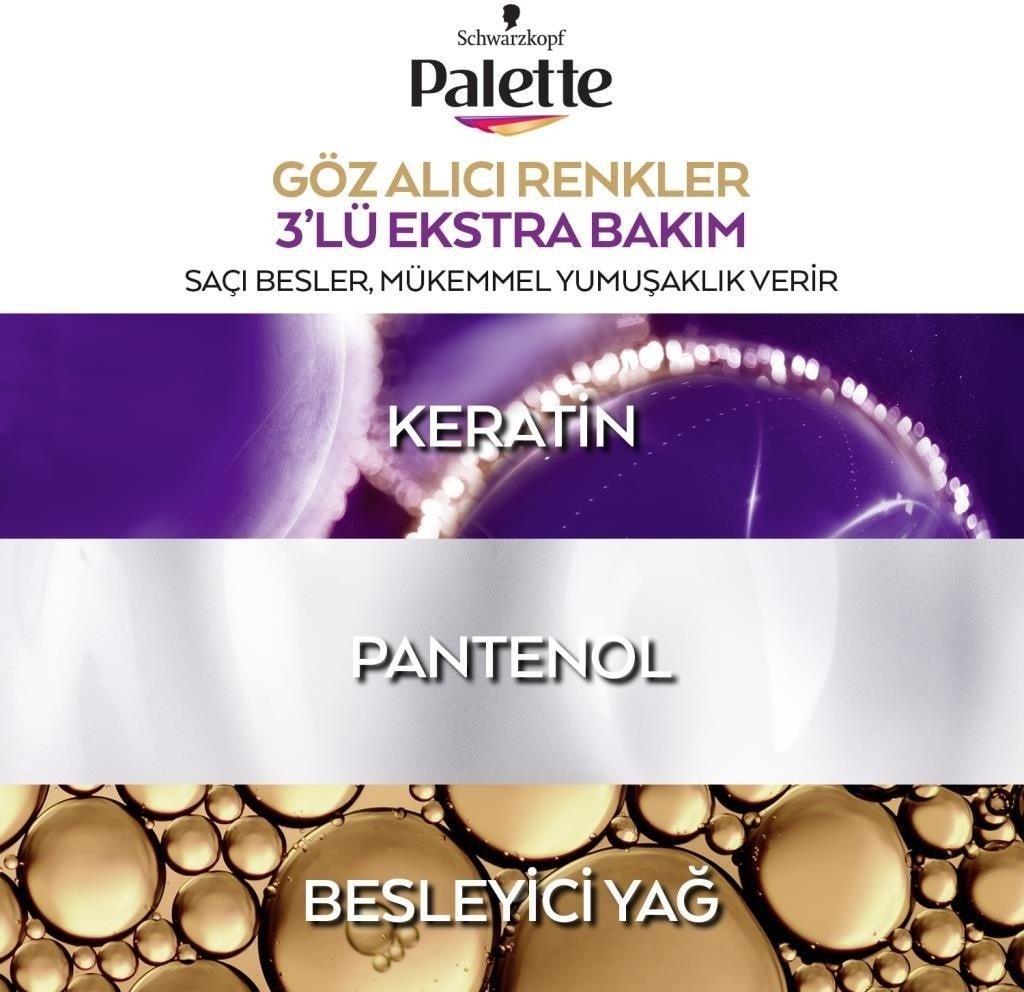 Palette Göz Alıcı Renkler 8-0 Koyu Sarı Saç Boyası