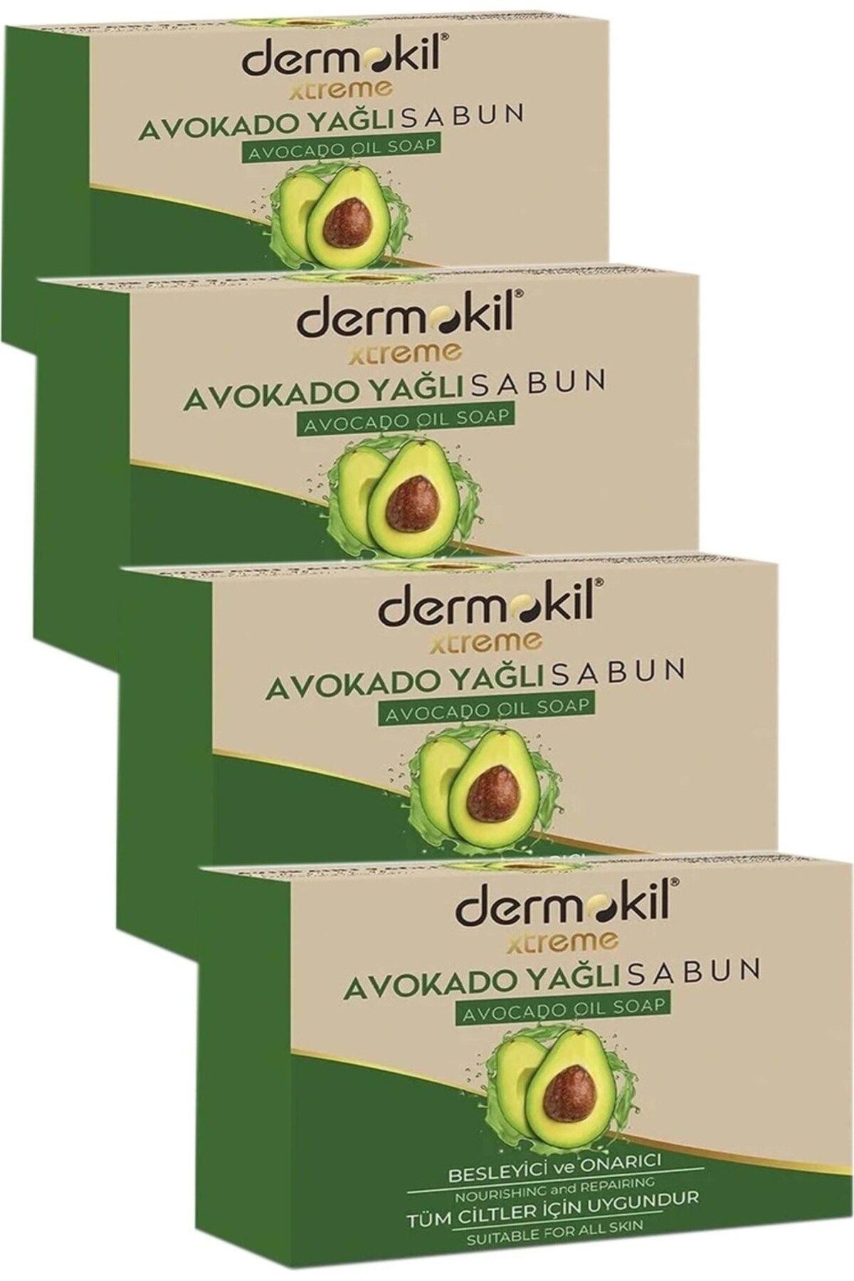 Dermokıl 100 gr Sabun Avokado Yaglı 4'lü Paket