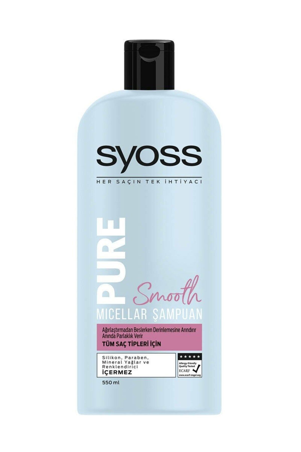 Pure Smooth Micellar Şampuan 550 ml