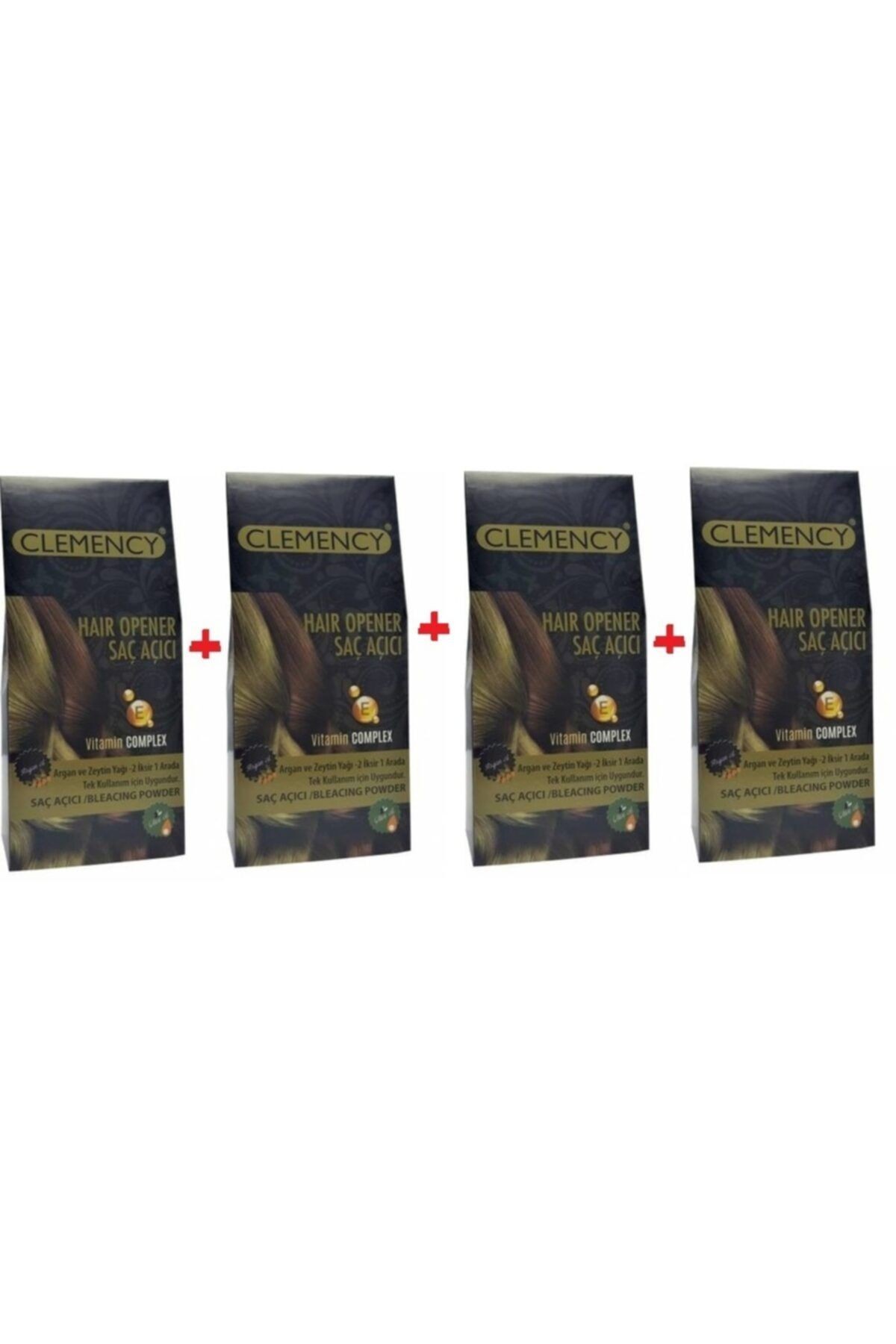 Bitkisel Içerikli Saç Açıcı Set  X 4 Adet