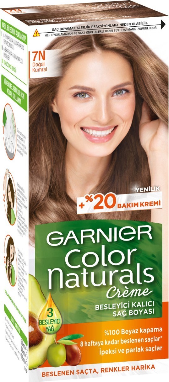 Garnier Color Naturals 7N Doğal Kumral