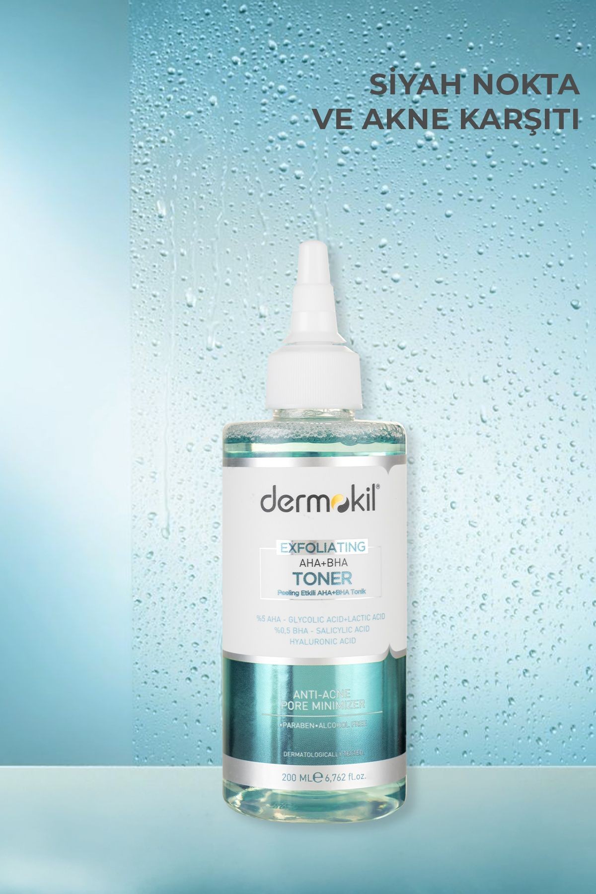 Exfoliating Aha Bha Niacinamide Tonik 200 ml