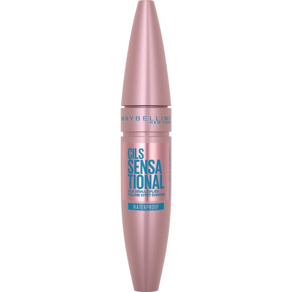 Maybelline New York Lash Sensational Yelpaze Etkili Suya Dayanıklı Siyah Maskara, 9.4 ml