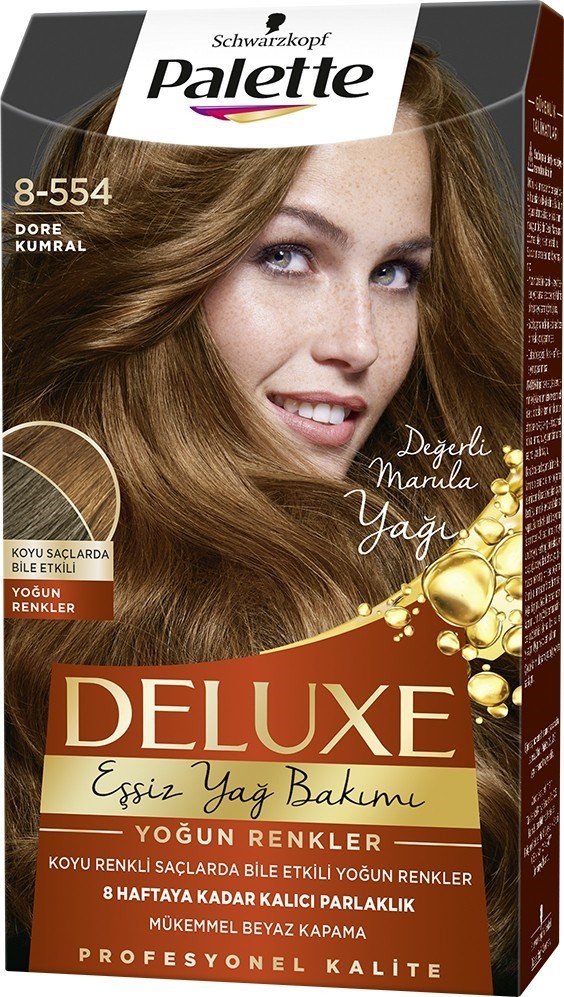 Palette Deluxe Saç Boyası 8-554 Dore Kumral