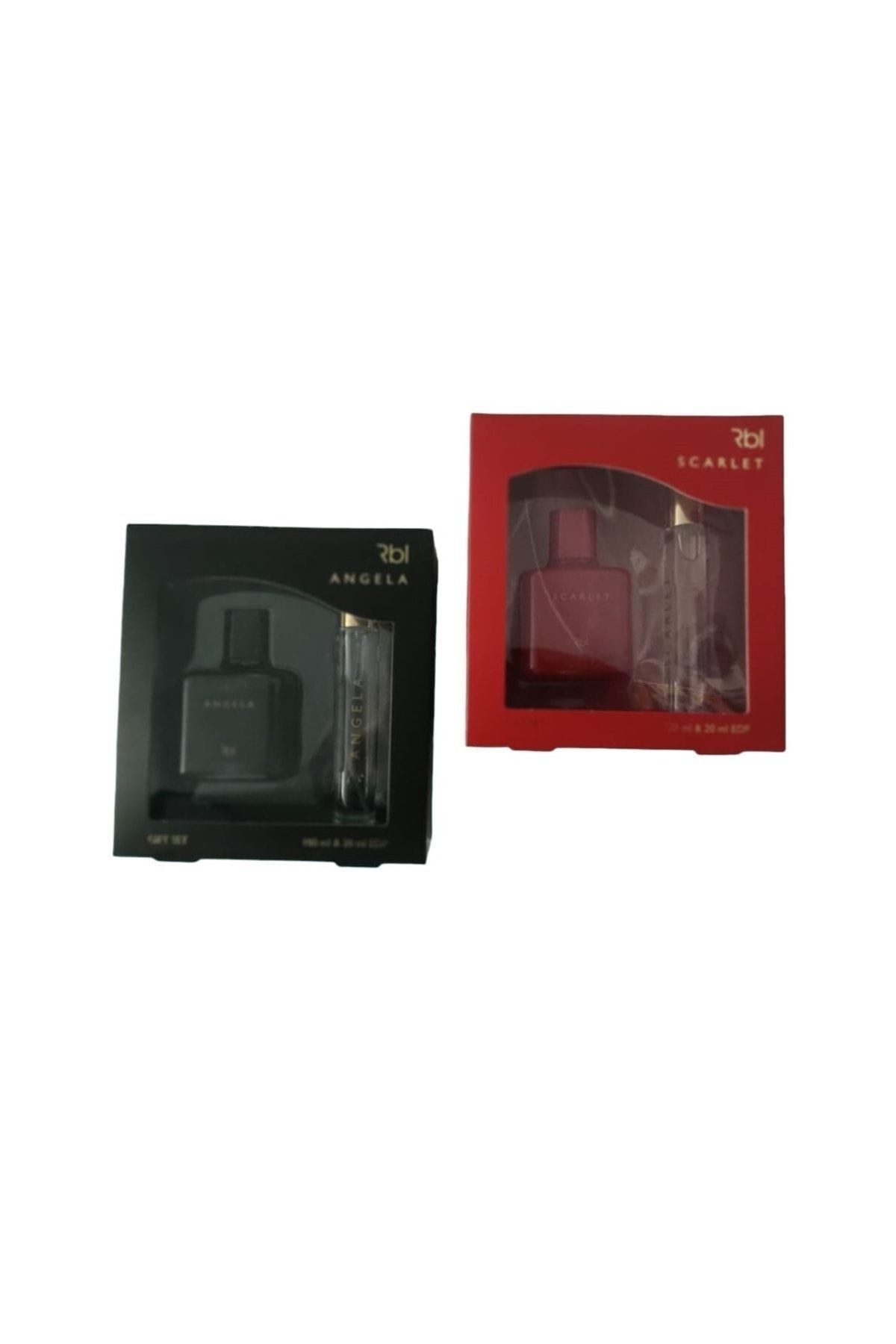 Parfüm Setleri 2 Set (scarlet Parfüm 50 Ml+20 Ml Edp ++ Angela 50 Ml Parfüm+20ml