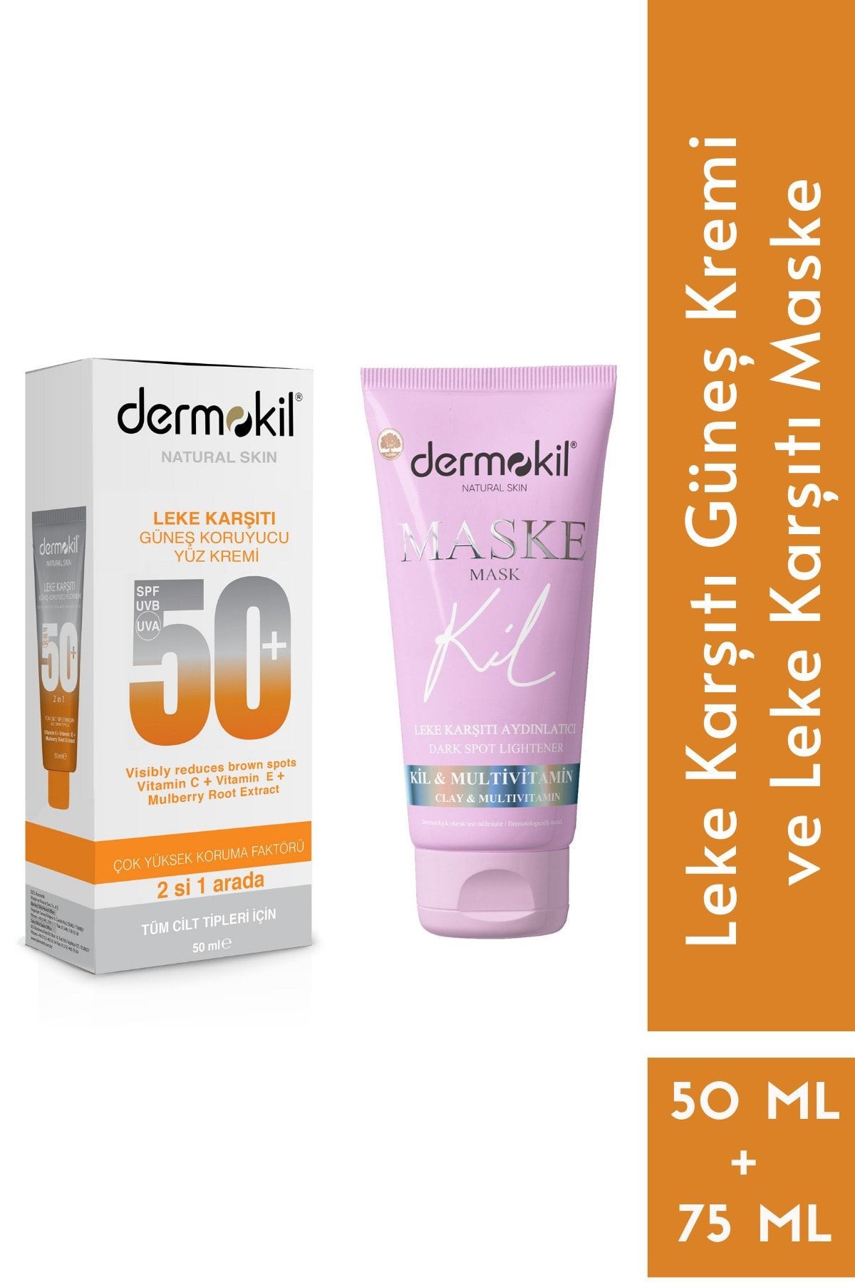 Leke Karşıtı Güneş Krem Ve Leke Maske 2'li Set