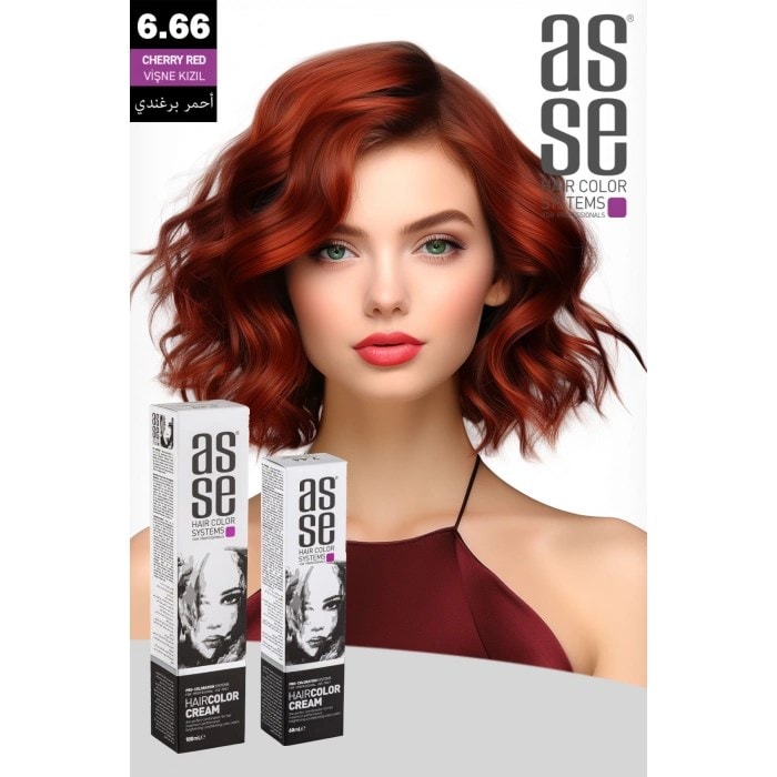 Asse Hair Color Systems Saç Boyası 6.66