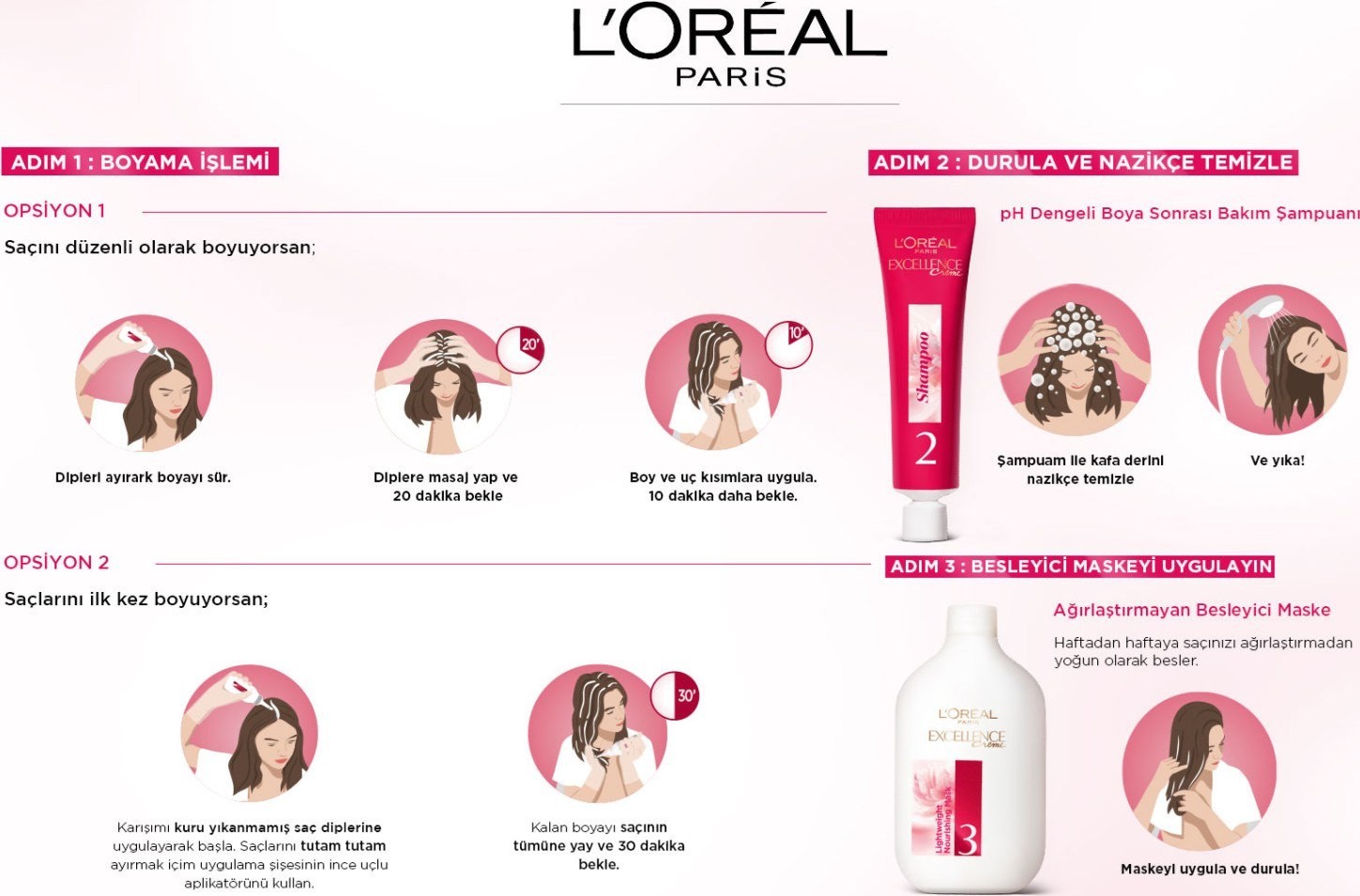 L'Oréal Paris Excellence Creme Saç Boyası - 8.1 Küllü Koyu Sarı