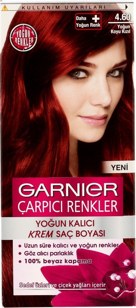 Garnier Çarpıcı Renkler 4.60 Yoğun Koyu Kızıl