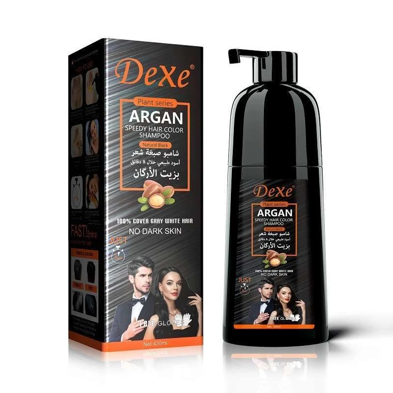 Dexe Argan Haır Color Shampoo 420ml | 799439318168