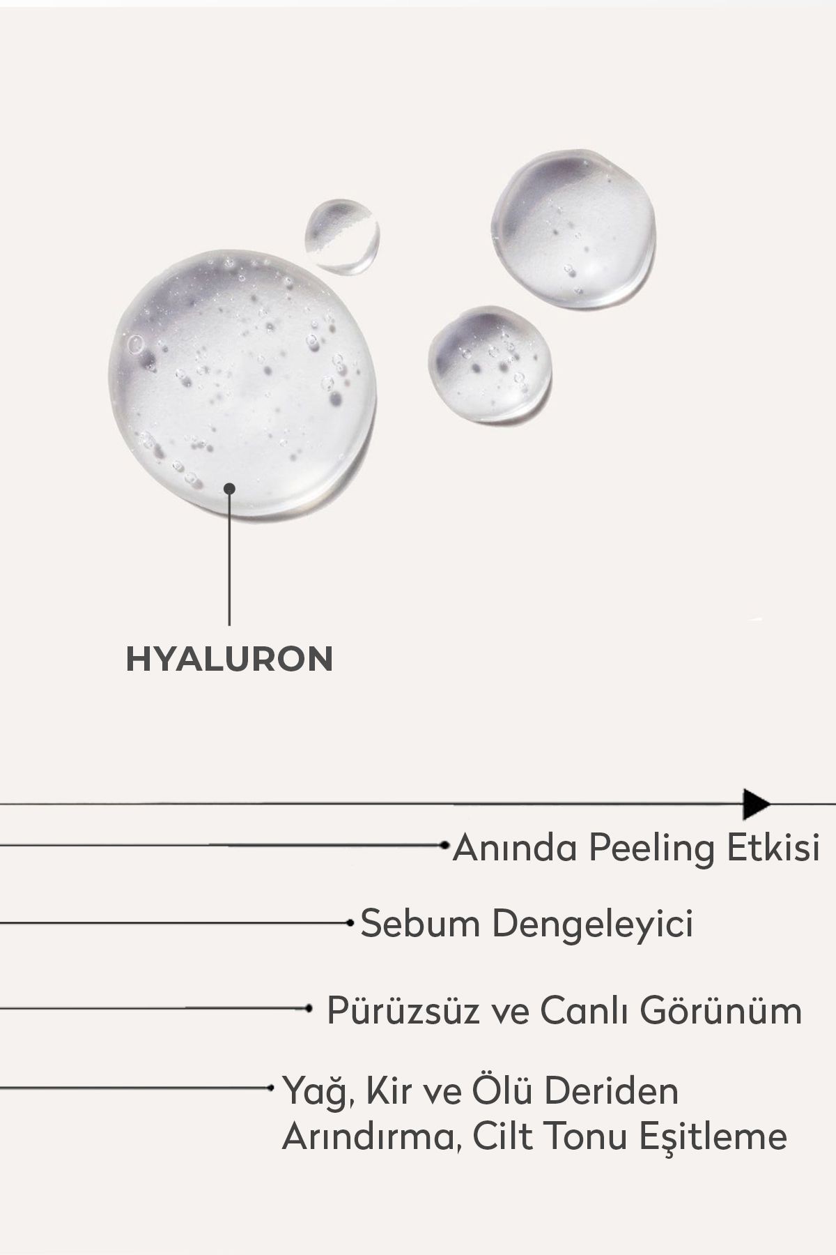 Cilt Tonu Eşitleyici Hyaluron Enzim Toz Peeling 50 gr