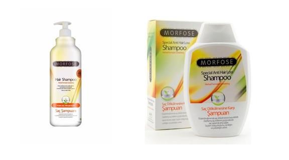 Morfose Pompalı 1000Ml Bitkisel Tuzsuz Şampuan Morfose Saç Dökülmesine Karşı Şampuan 300ml.