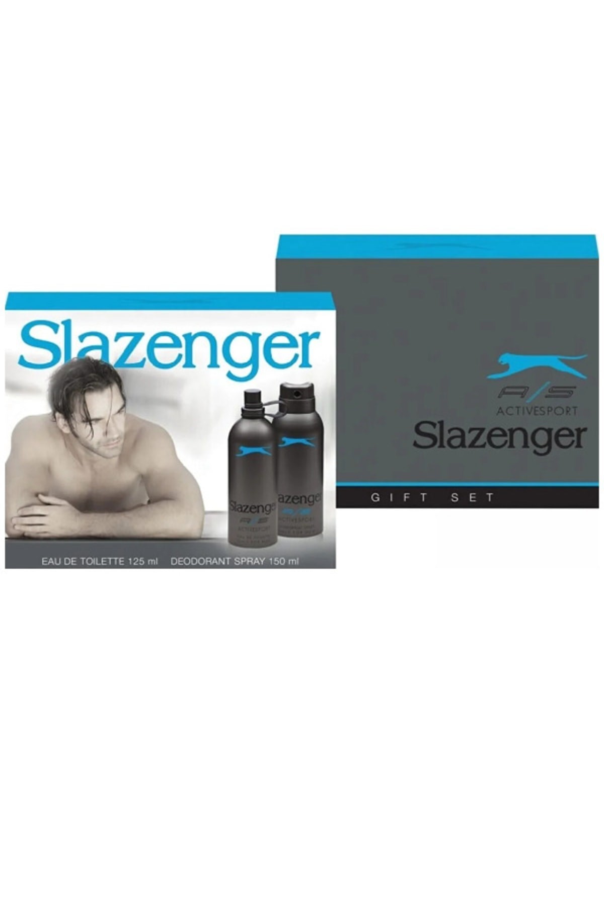 Slazenger  Erkek Karma Set 3 Lü Gold + Mavi + Yeşil Deodorant-Parfüm -  SLAZENGERKARMASET