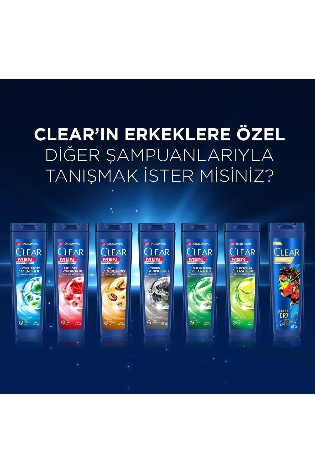 Men Şampuan&Duş Jeli 350 ml. Cool (2'li)