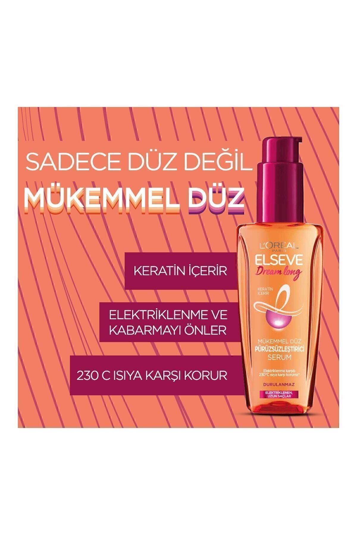 Dream Long Mükemmel Düz Pürüzsüzleştirici Serum 100 ml
