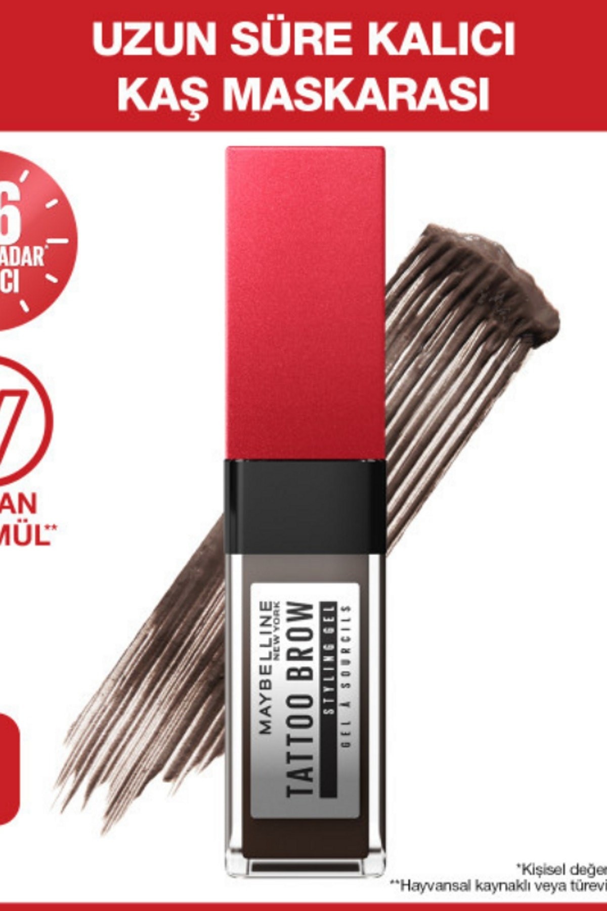 Maybelline New York Tattoo Brow 36h Styling Gel - 257 Medium Brown