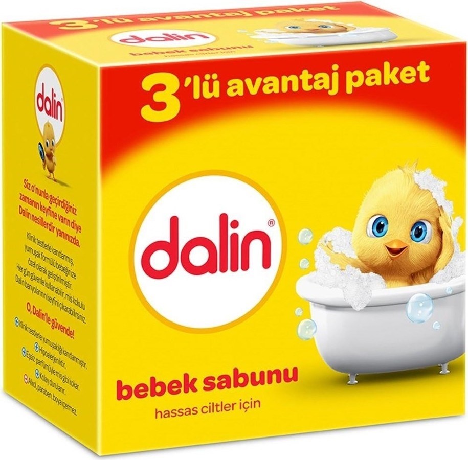 Dalin Bebek Sabunu 3lü