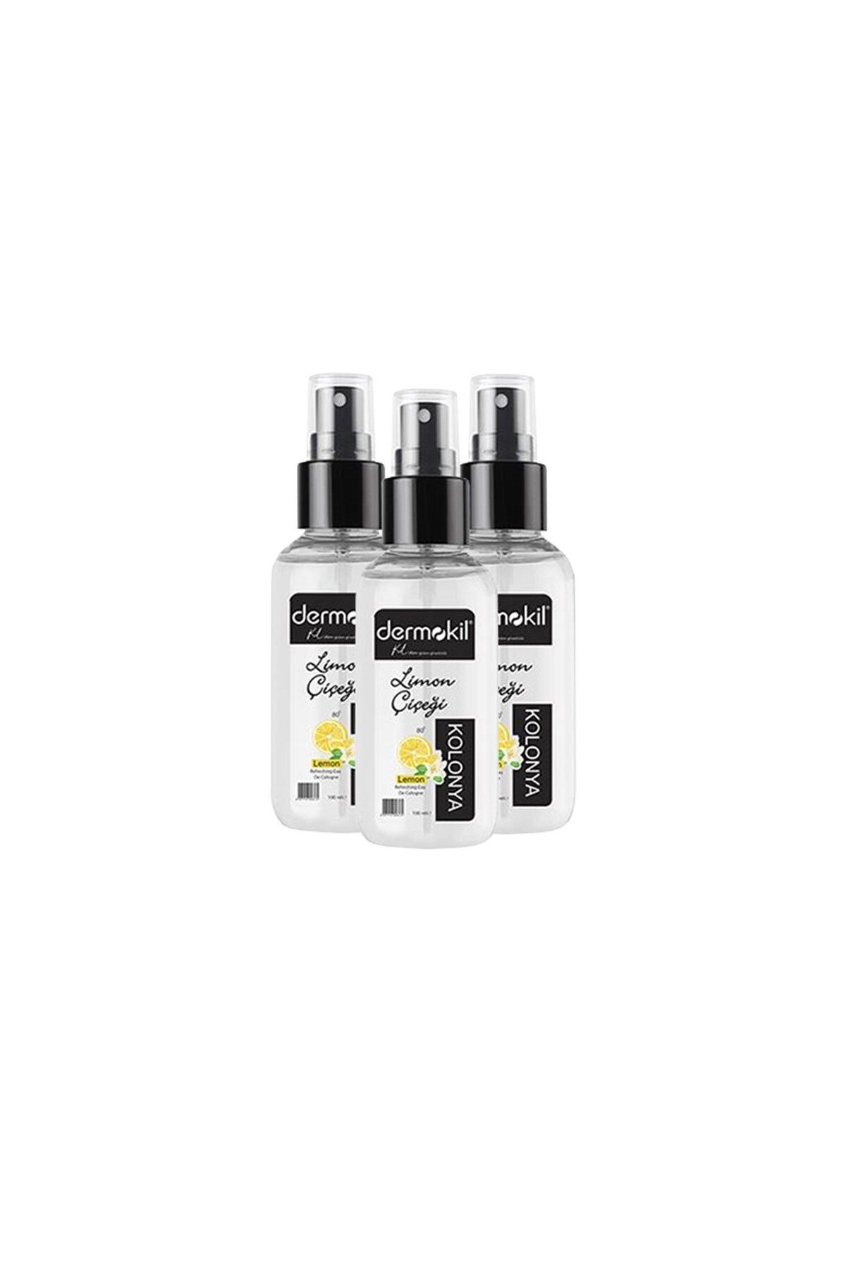 Limon Çiçeği Sprey Kolonya 100 ml x 3 Adet