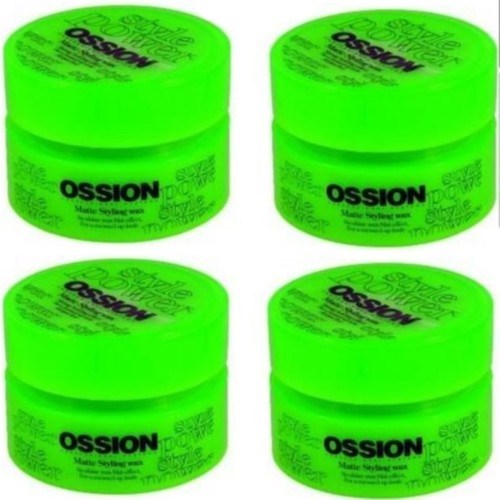 Ossion Matte Styling Mat Wax 100 ml 4 Adet