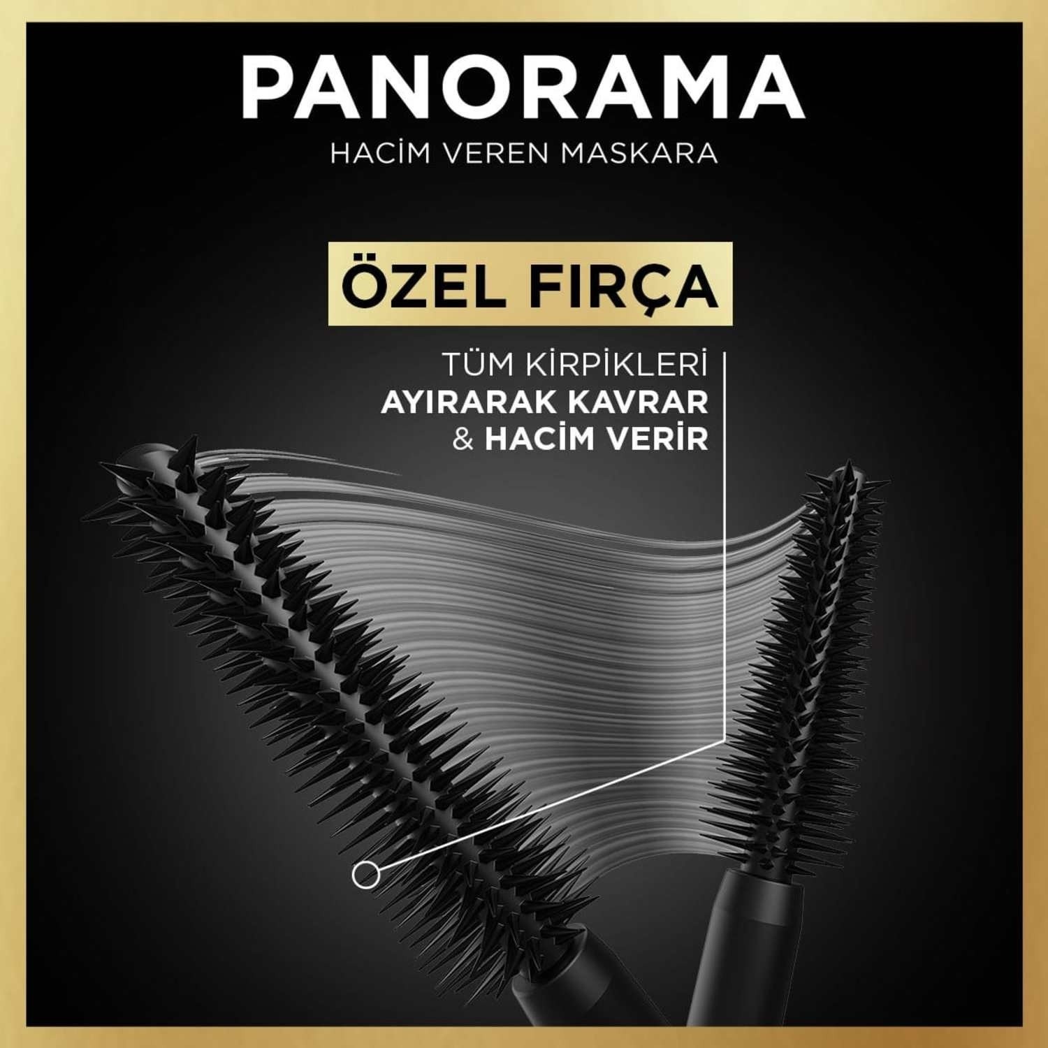 L'oréal Paris Panorama Hacim Veren Maskara Siyah