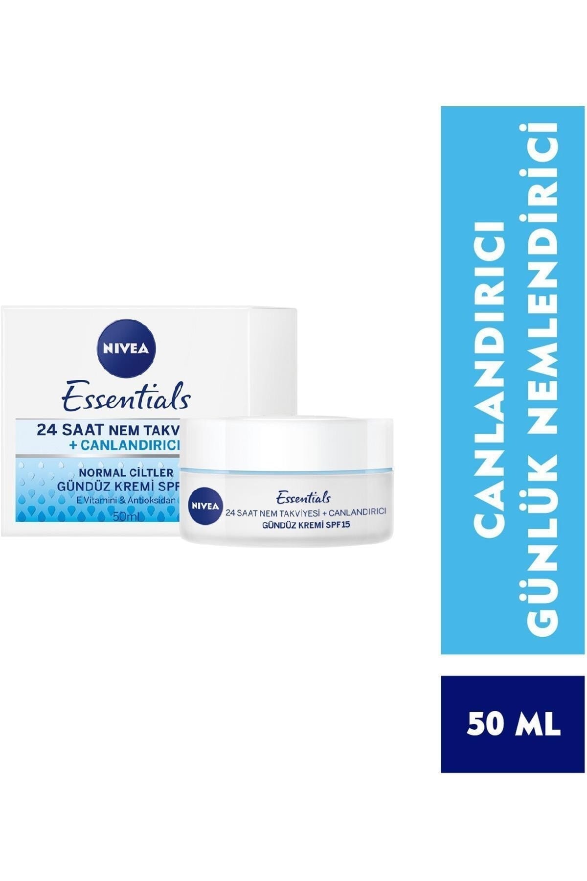 Nivea Nemlendirici Günlük Bakım Krem Normal/karma Ciltler Için E Vitamini Içerikli 50ml