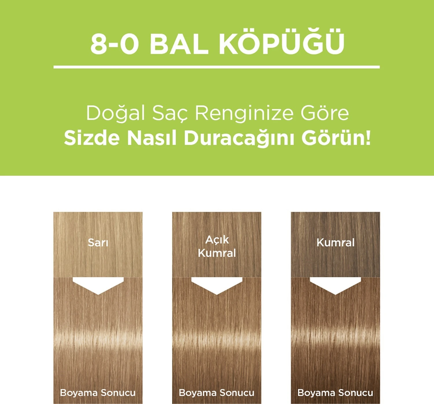 Palette Kalıcı Doğal Renkler 8-0 Bal Köpüğü Saç Boyası Shea Yağı & Yulaf Çekirdeği Özü ile