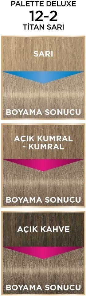 Palette Deluxe 12-2 Titan Sarı Saç Boyası