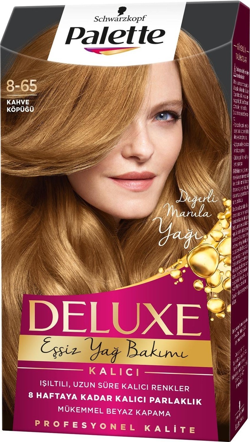 Palette Deluxe 8-65 Kahve Köpüğü Saç Boyası