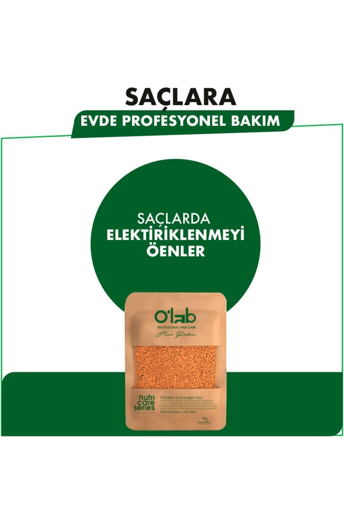 O'lab Hair Care New Protein / Saç Bakım Proteini, Saç Vitamini