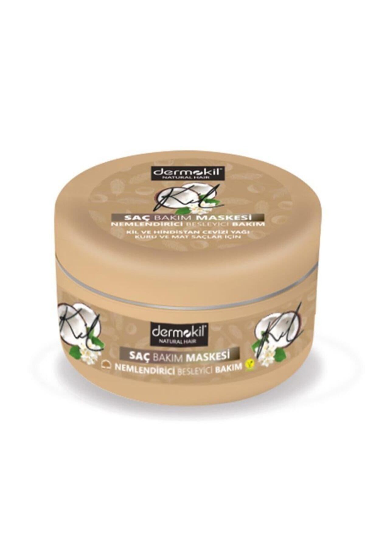 Vegan Kil Ve Hindistan Cevizi Doğal Saç Maskesi 300 ml