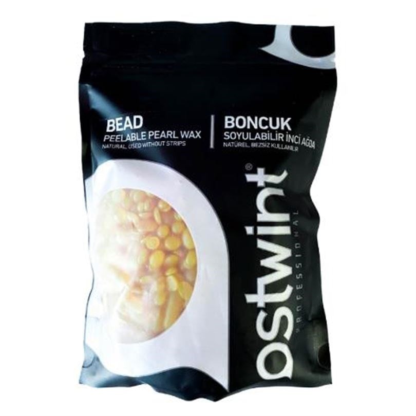 Ostwint Natürel Soyulabilir Boncuk Ağda Sarı 250 gr