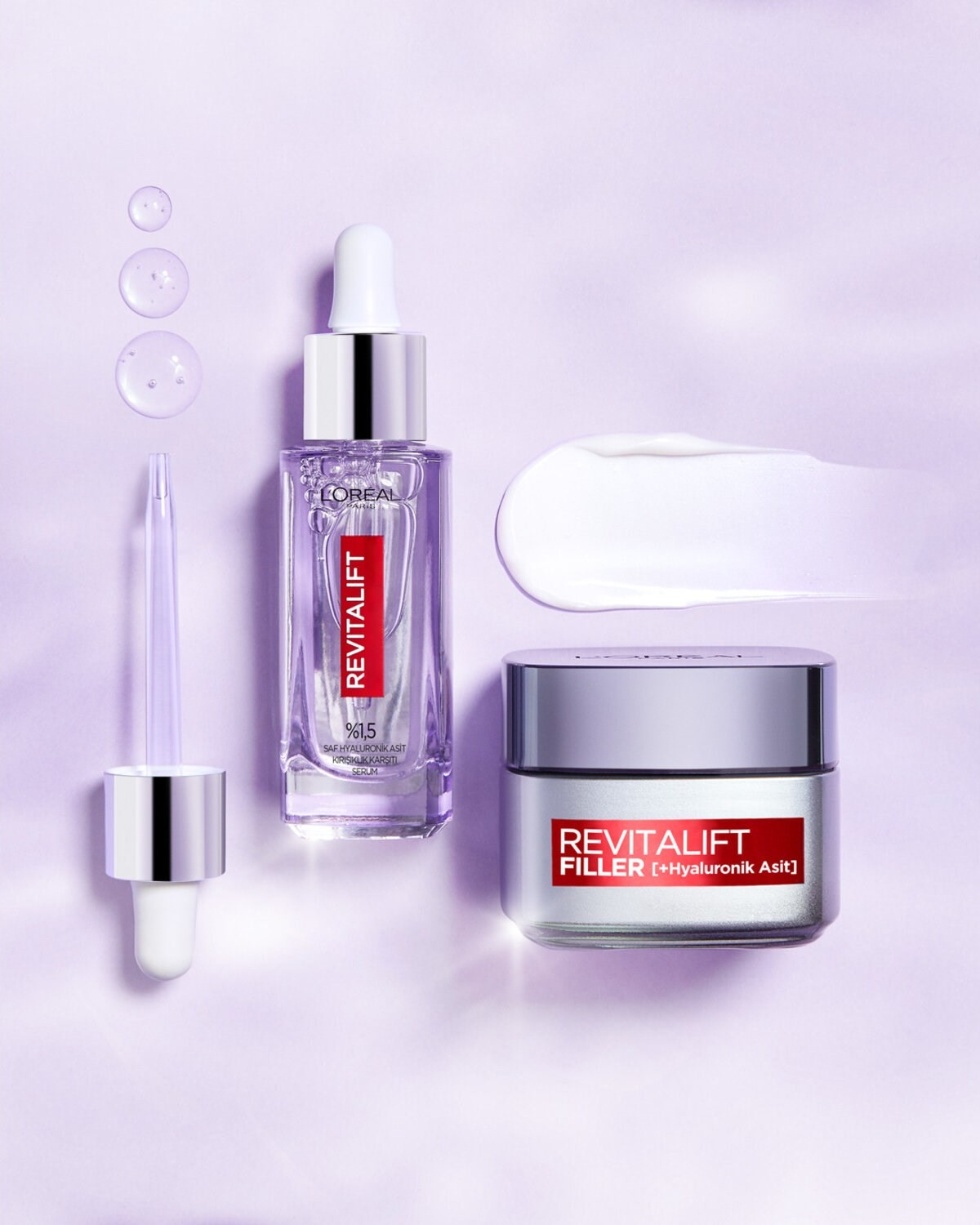 L'Oréal Paris Revitalift Filler Yoğun Dolgunlaştırıcı Yaşlanma Karşıtı Gündüz Kremi 50Ml - Hyaluroni