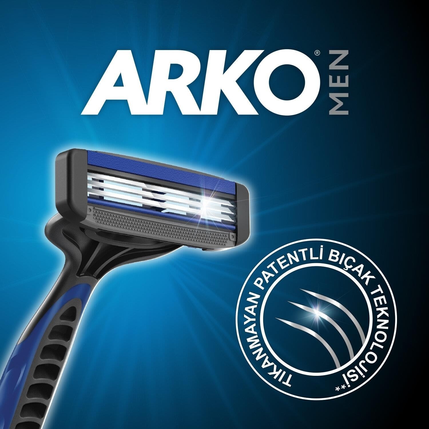 Arko Men Pro3 Tıraş Bıçağı T3 3'lü (2 Adet)