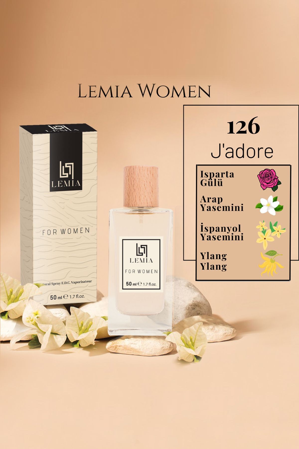 126 Jador Kadın Edc 50ml