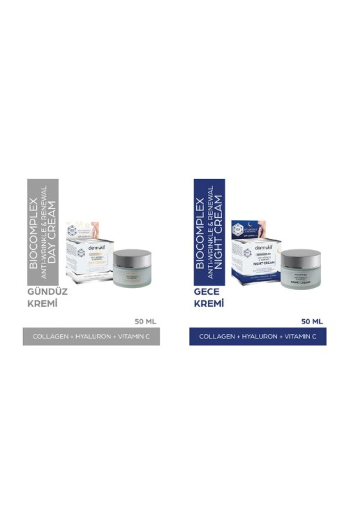 Anti Age Kırışık Karşıtı ve Yenileyici Gece Bakım Kremi + Dermokil Anti Age Kırışık Karşıtı