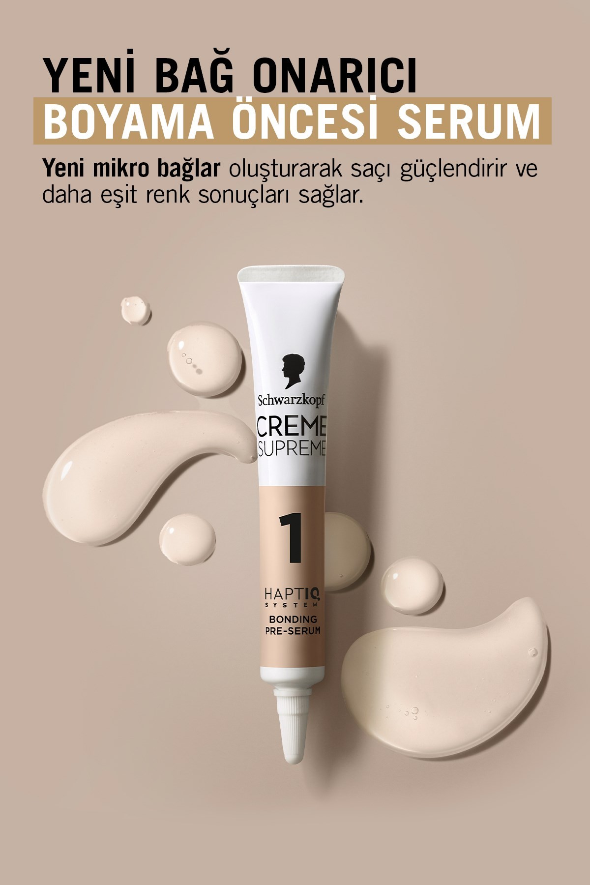 Schwarzkopf Creme Supreme Saç Boyası 7-0 Kumral