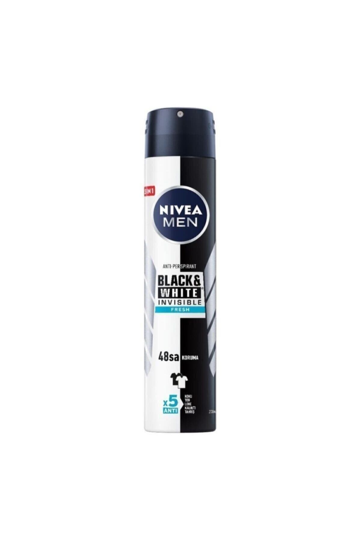 Nivea  Black&White Erkek 200 ml Deodorant