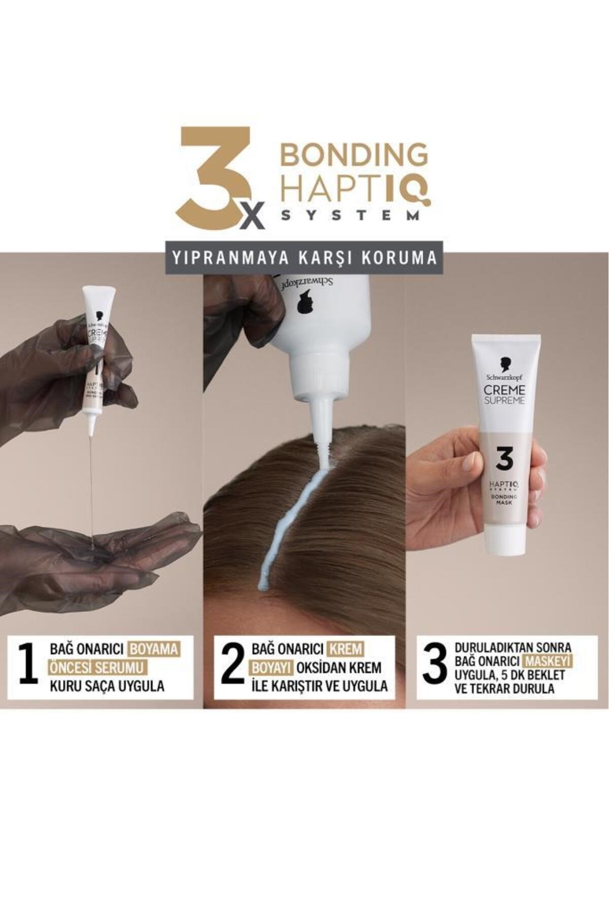 Schwarzkopf Creme Supreme Saç Boyası 6-16 Küllü Soğuk Açık Kahve