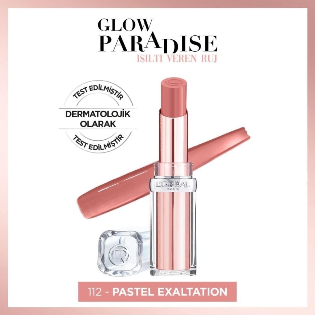 L'Oréal Paris Color Riche Shine Ruj 112 Only in Paris - Pembe