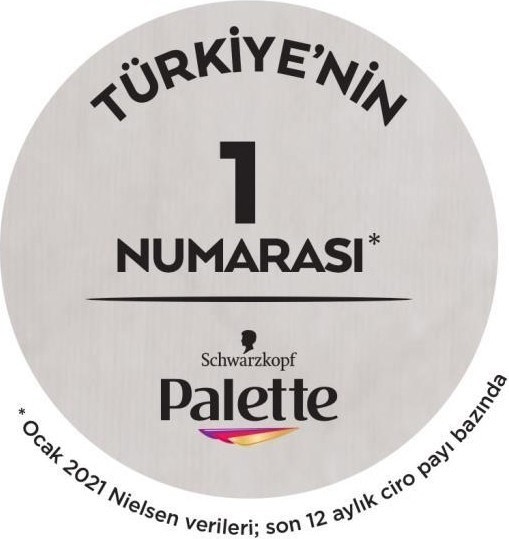 Palette Kalıcı Doğal Renkler 10-4 Papatya Saç Boyası