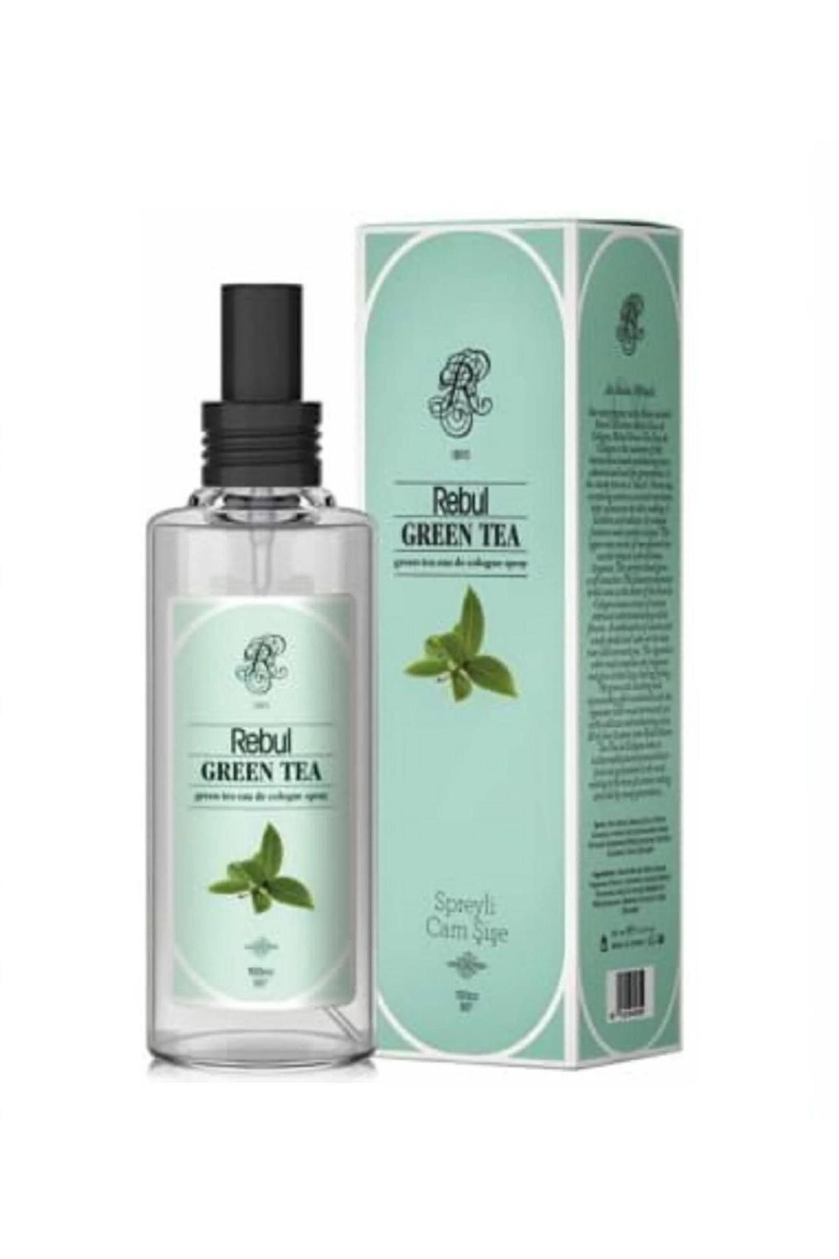 Green Tea Yeşil Çay Kokulu Sprey Cam Şişe Kolonya 100ml