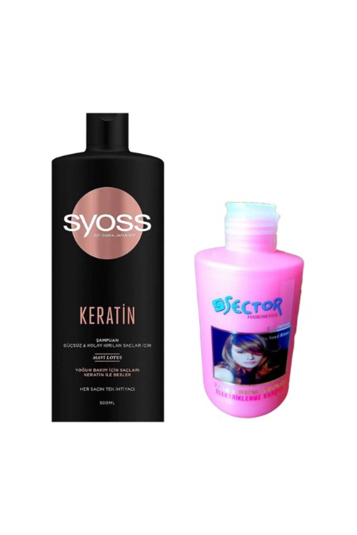 Keratin Mükemmeliği Şampuan 500 ml Sector 7/24 Saç Şekillendirici Krem
