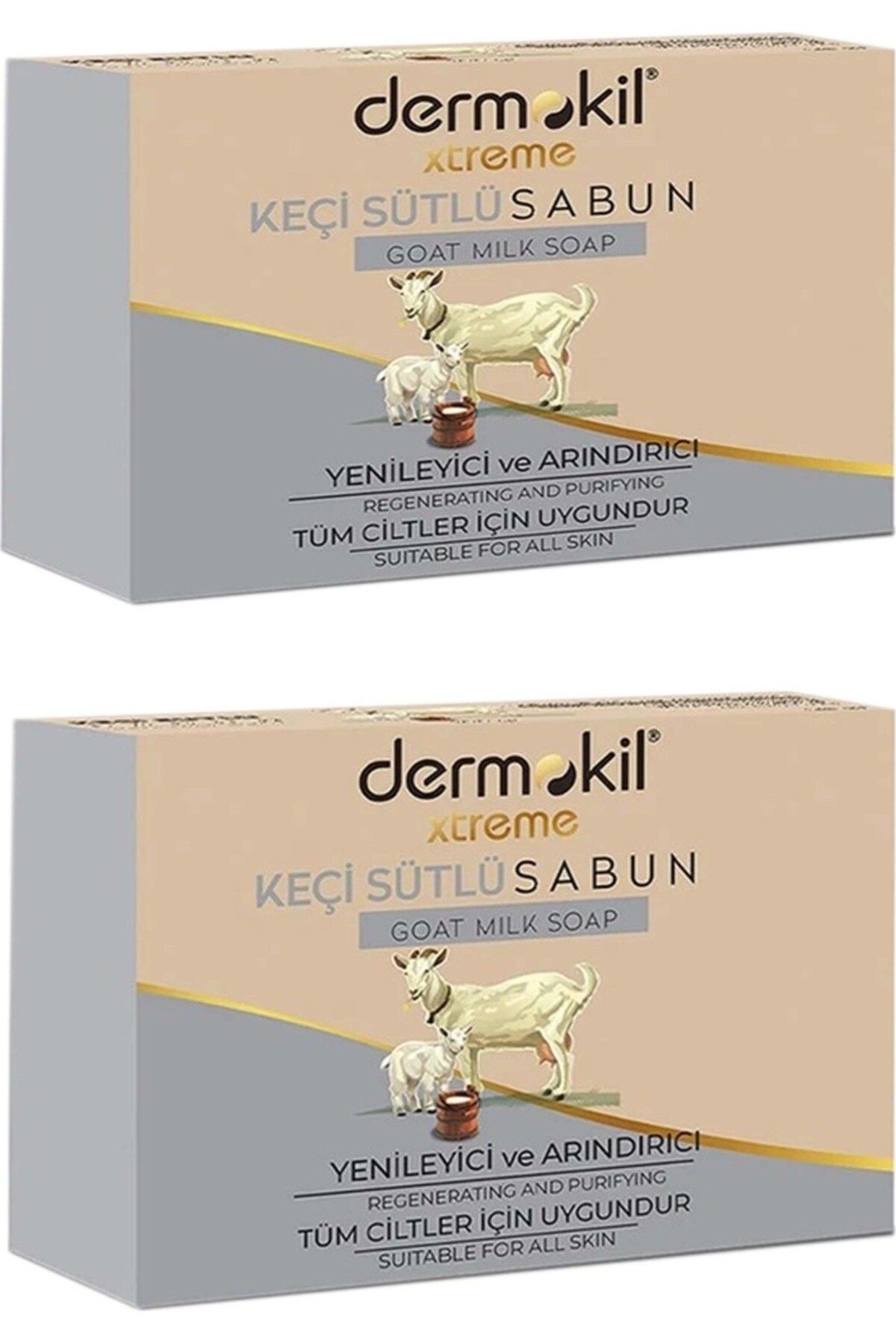 Dermokıl Sabun Kecı Sutlu 100GR 2'li Paket
