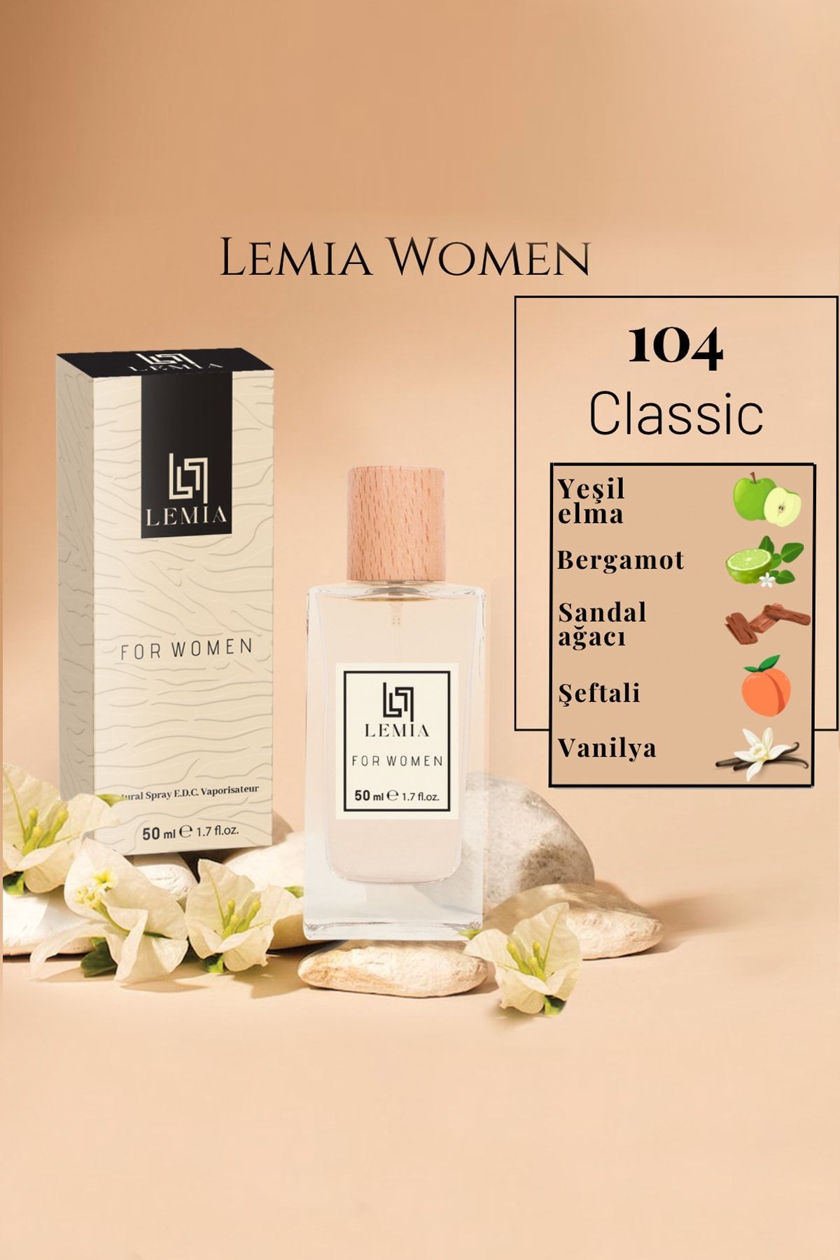 104 Burber Classic Kadın Edc 50ml