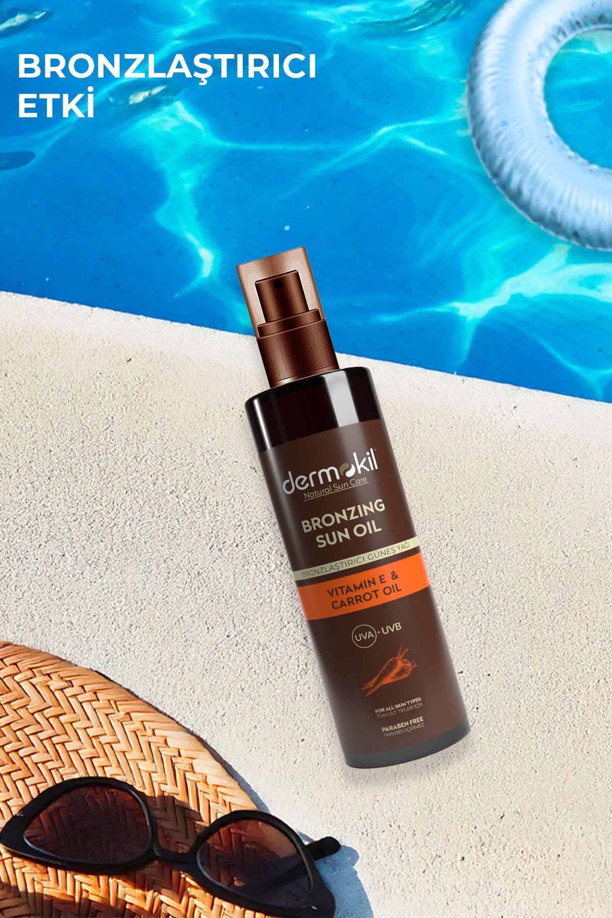Bronzlaştırıcı Güneş Yağı 200 Ml
