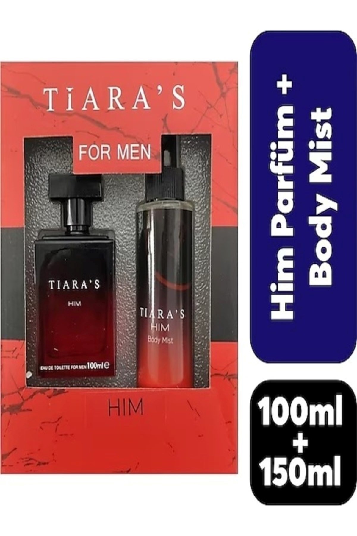 Tiaras For Him Edt 100 ml 150 ml Body Mist