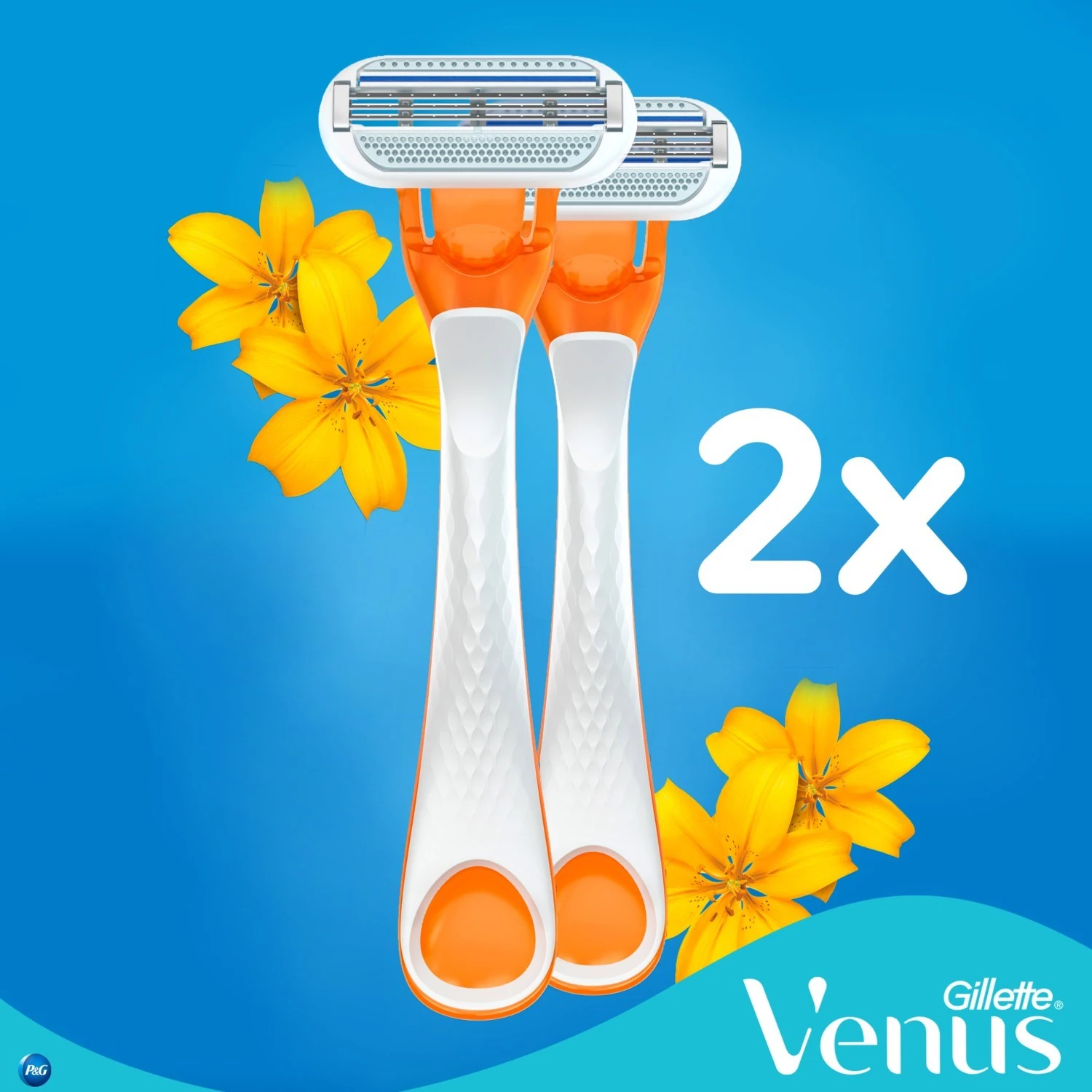 Gillette Venus Riviera Kullan At Kadın Tıraş Bıçağı 2'li